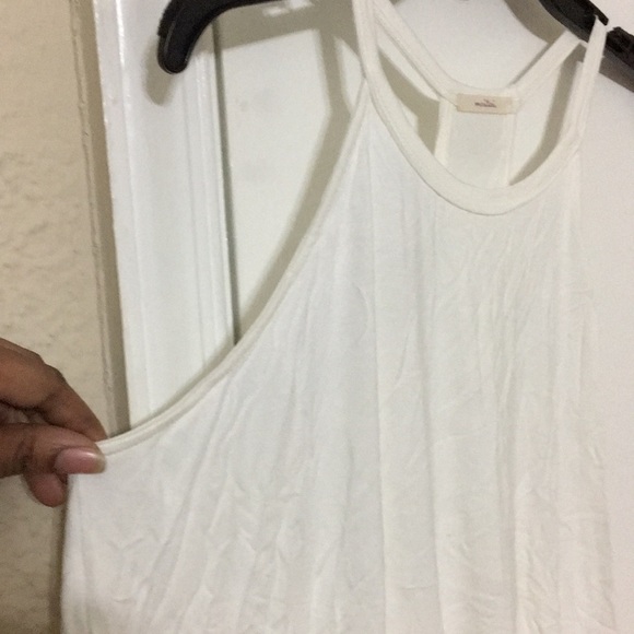 White Racerback Tank - Picture 2 of 4